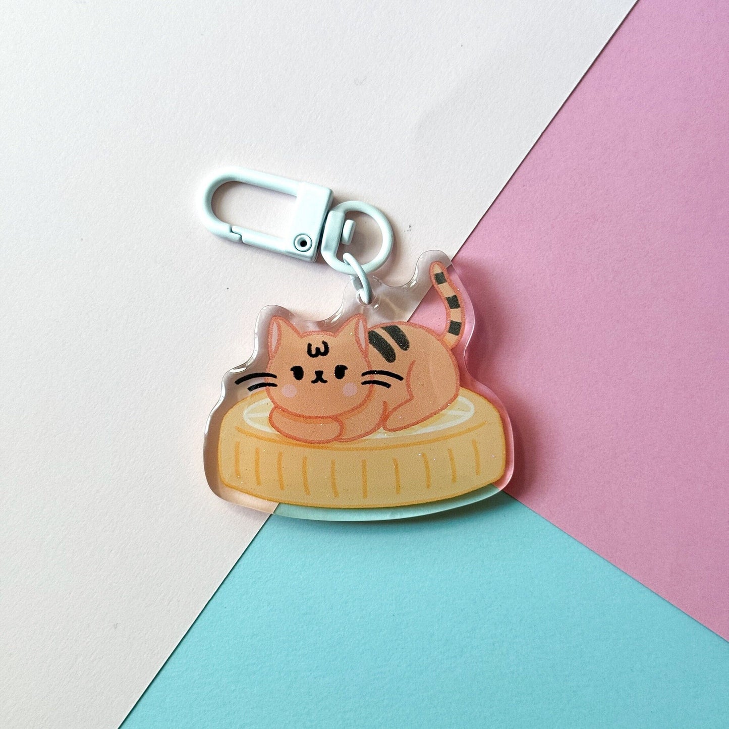 Orange Cat Charm