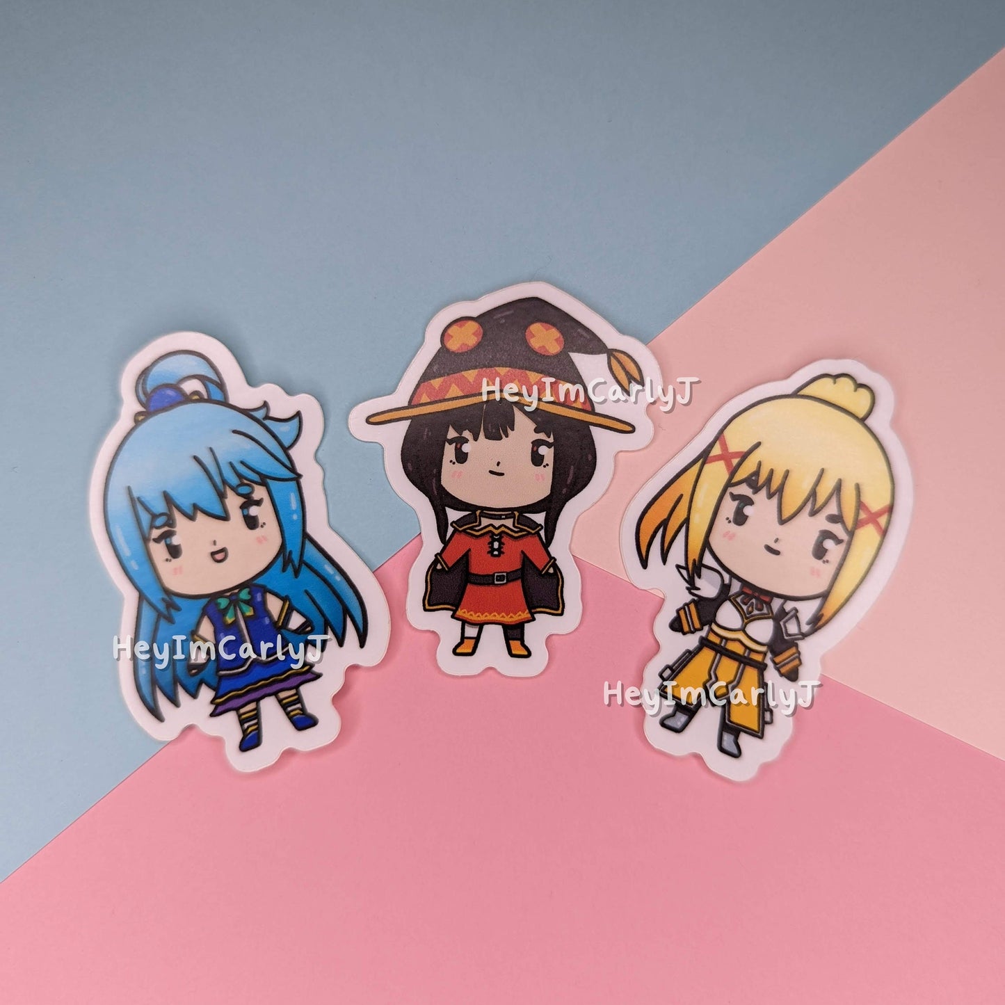 KonoSuba Girls Stickers