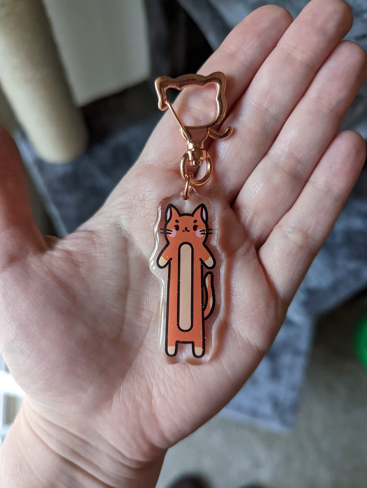 Long Boi Cat Charm