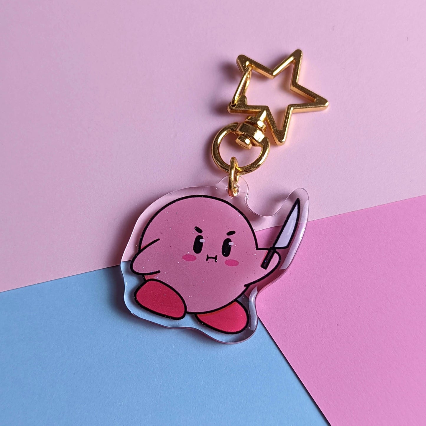 Knife Kirby Charm