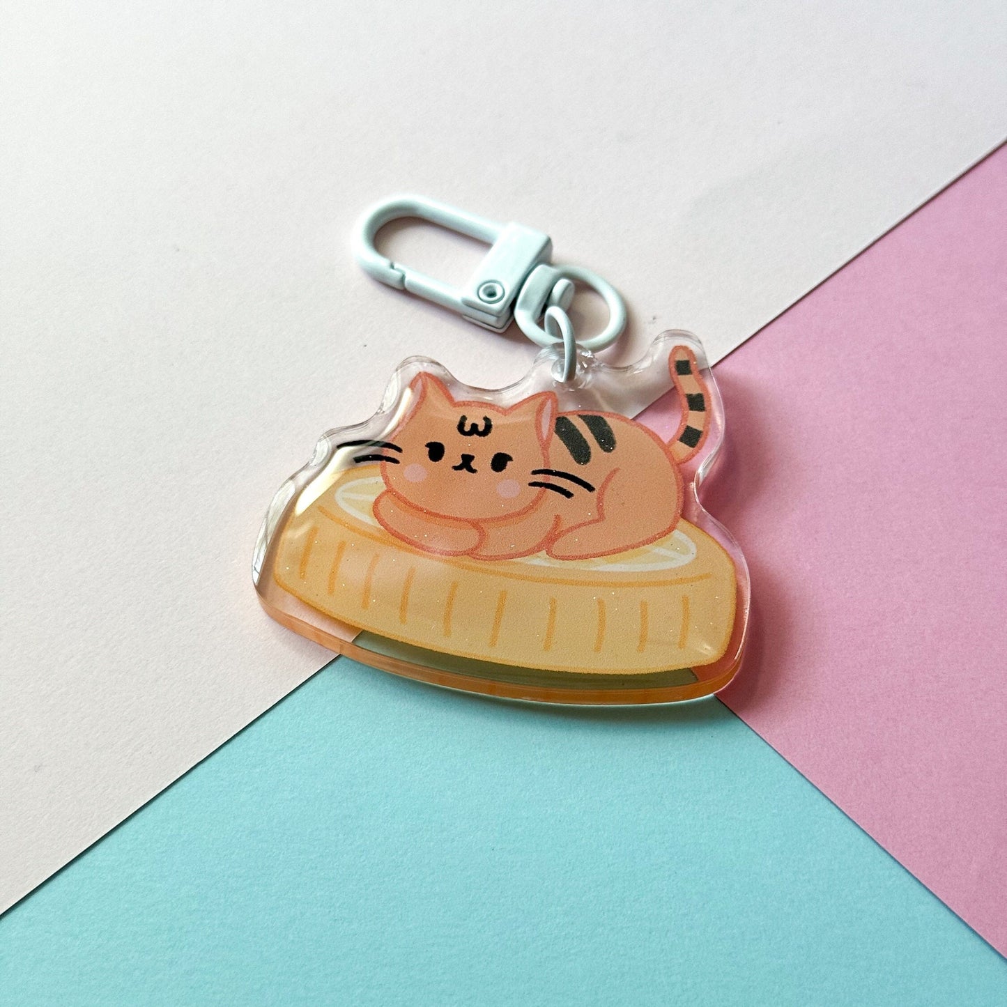 Orange Cat Charm