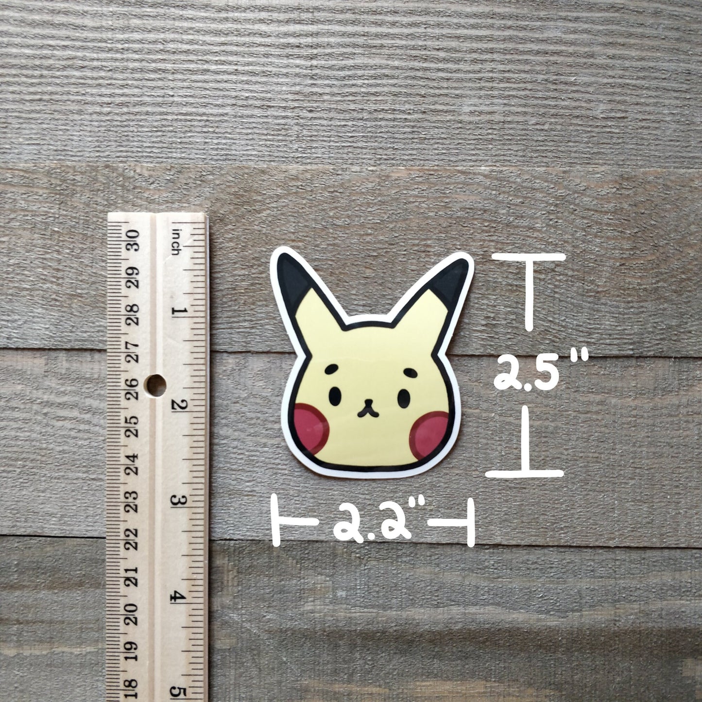Chibi Pikachu Sticker