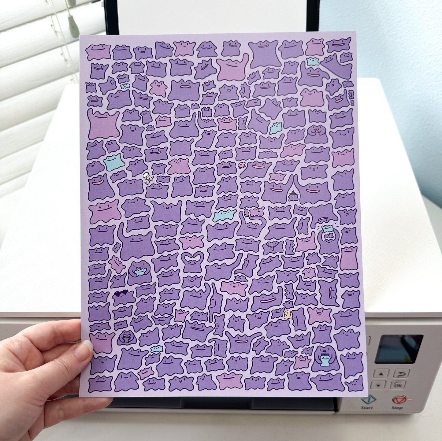 ALL the Dittos art print!! 8.5" x 11"