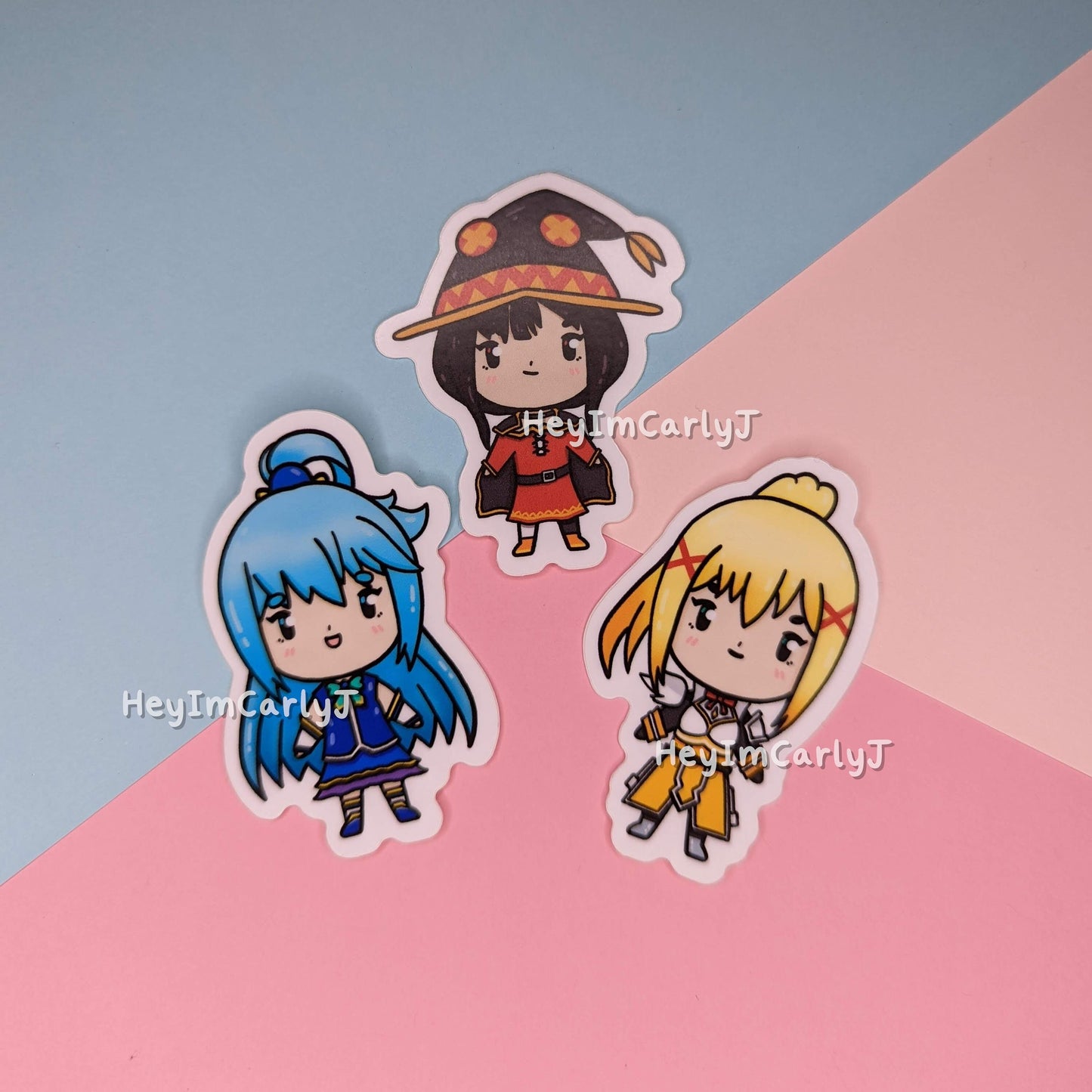 KonoSuba Girls Stickers