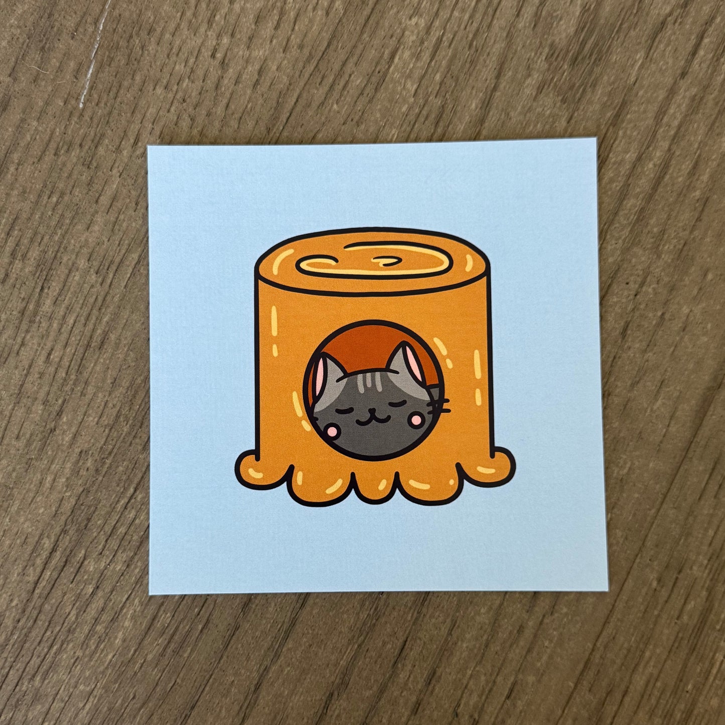 Cute Cat Mini Print