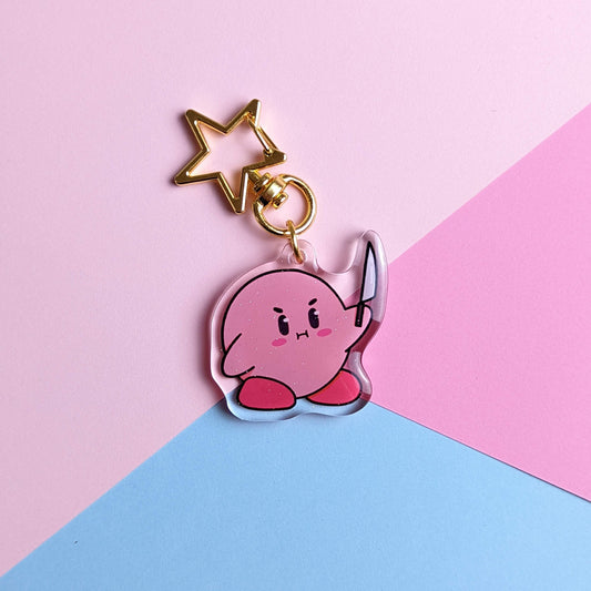 Knife Kirby Charm