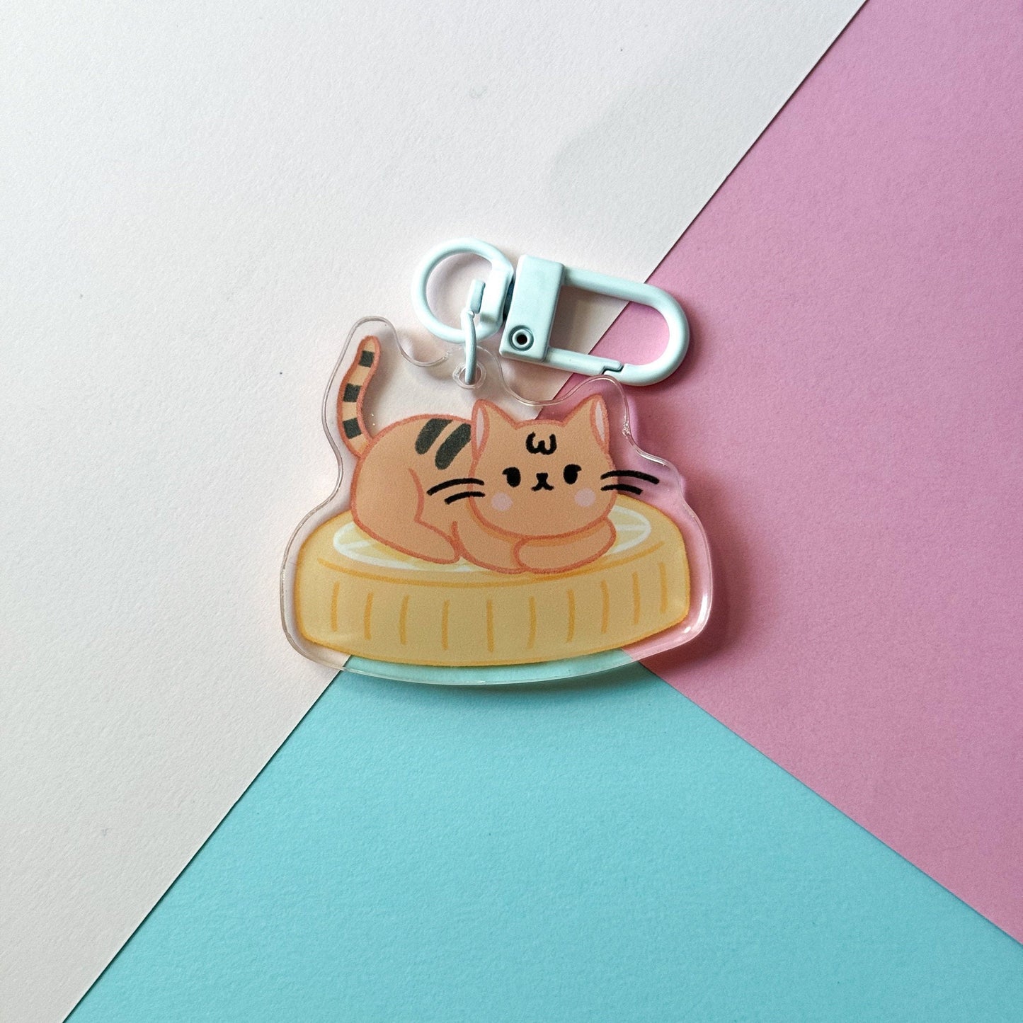 Orange Cat Charm