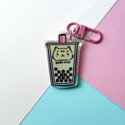 Boba Nya Cat Charm