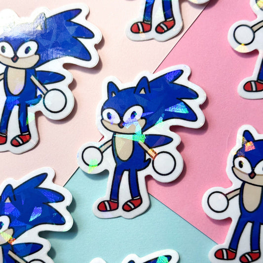 Sanic Sticker