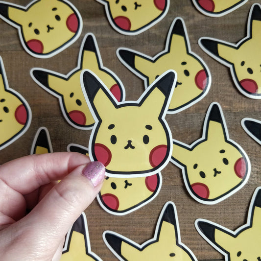 Chibi Pikachu Sticker