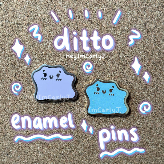 Ditto Enamel Pin | Shiny & Regular