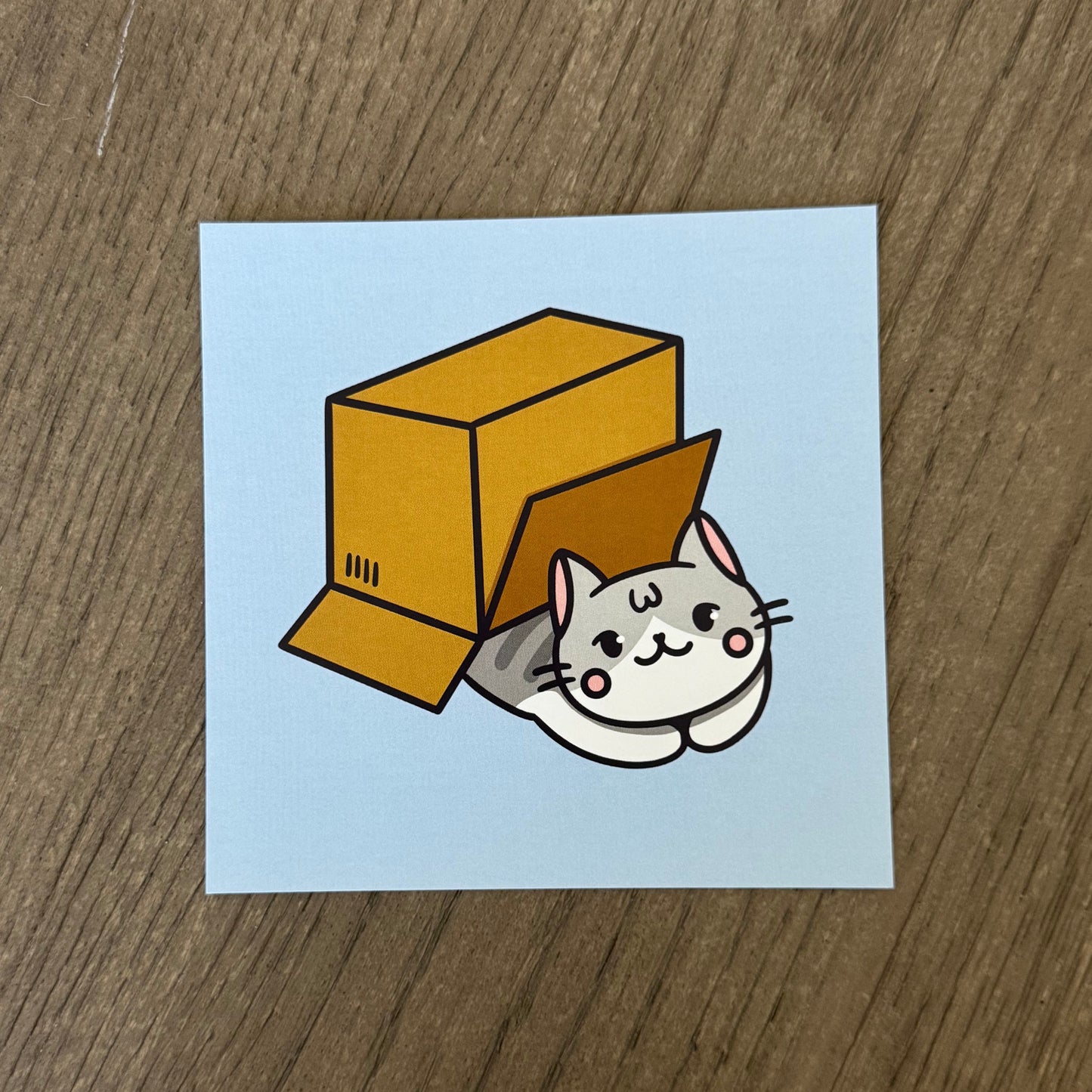 Cute Cat Mini Print