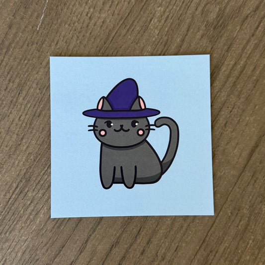 Cute Cat Mini Print