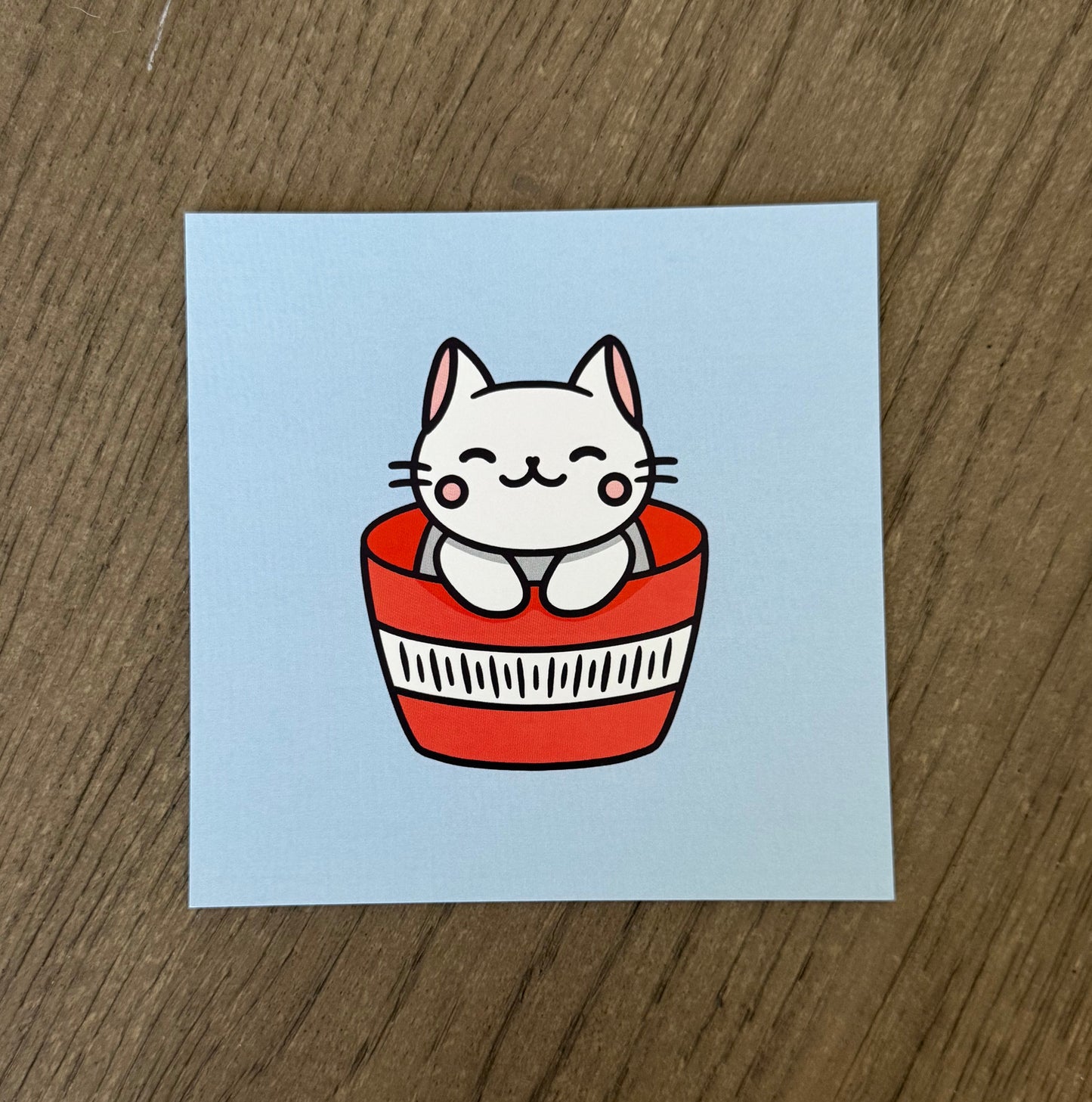Cute Cat Mini Print
