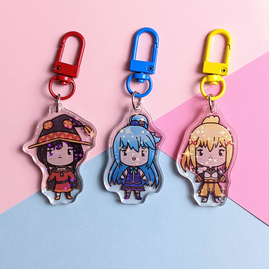 Konosuba Girls Charms